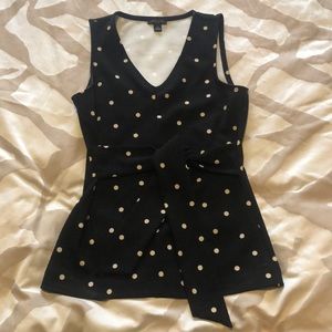 Ann Taylor tie top XSP